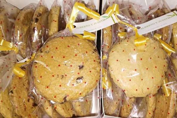 Galletas recordatorio rústicas