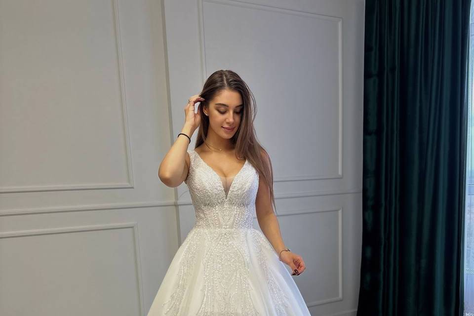 Novia radiante
