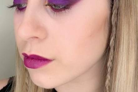 Maquillaje colorido
