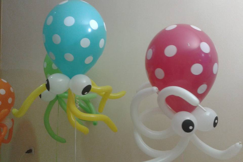 Pulpos globos