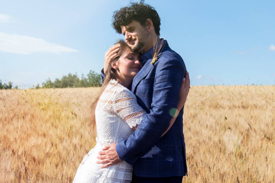 Preboda en la Toscana, Italia