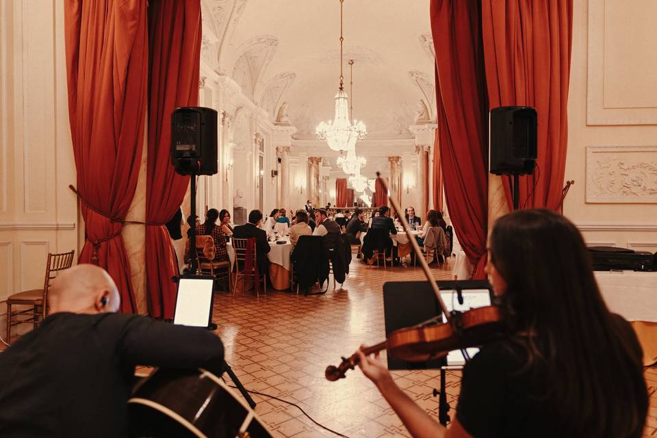 Banquete de boda en el Casino