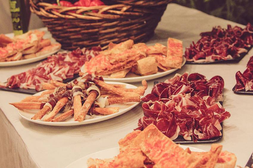 Buffet de jamón