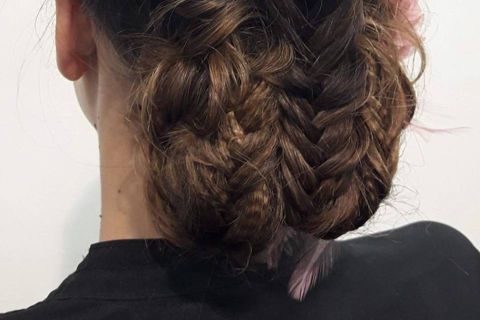 Trenzado de novia