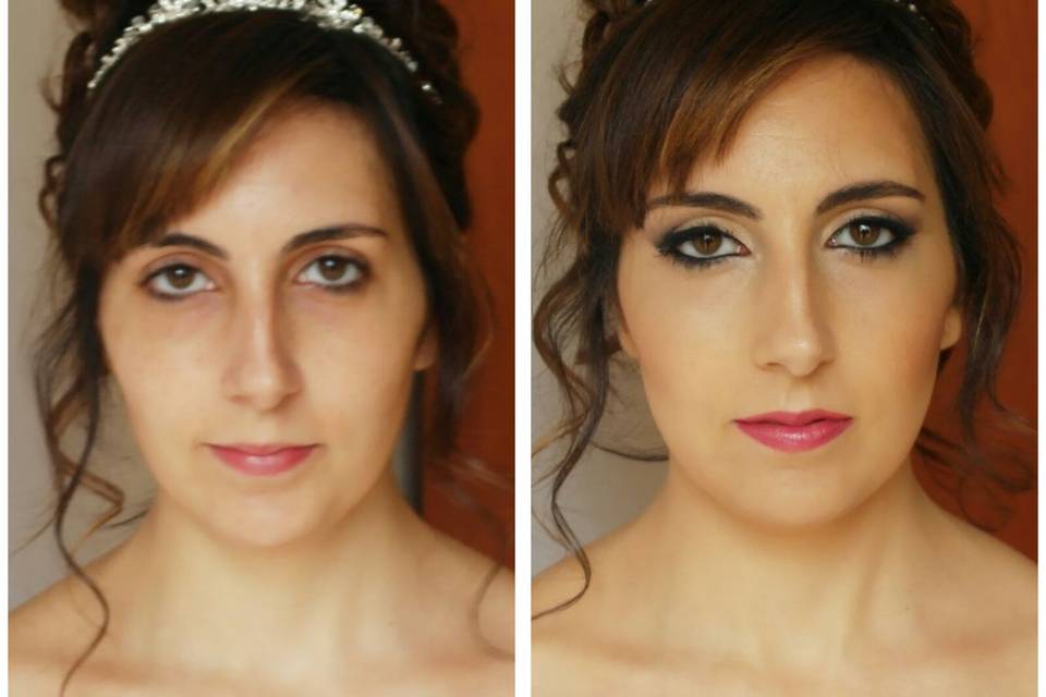 Maquillaje de novia con aerógrafo