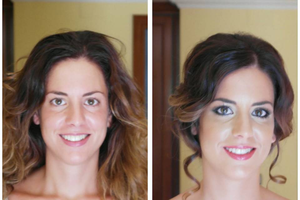 Maquillaje de novia con aerógrafo