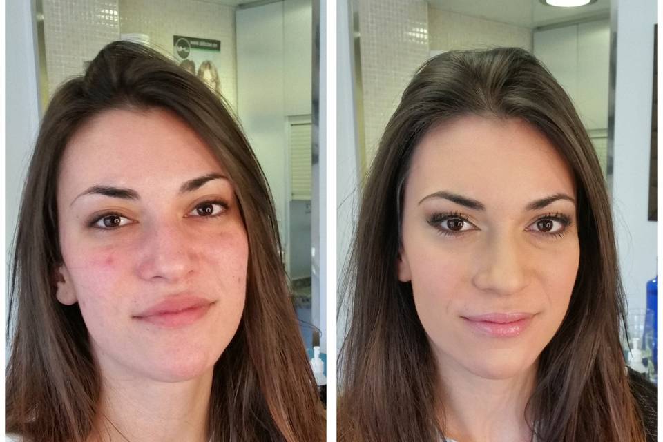 Maquillaje con aerógrafo