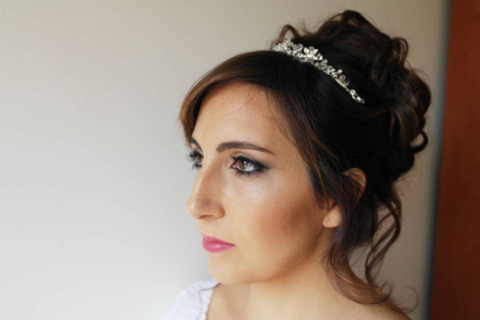 Maquillaje de novia con aerógrafo