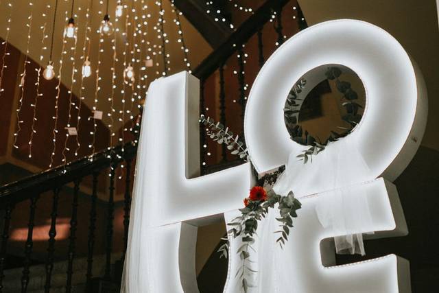 Letras luminosas Love ilallum