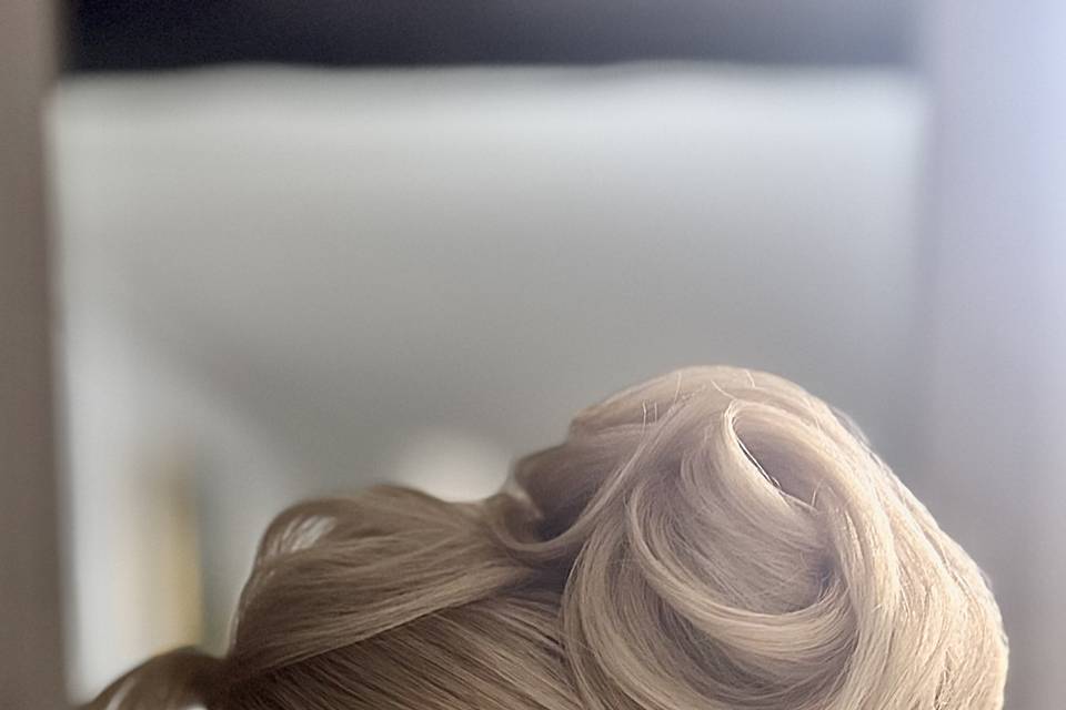 French twist hairstyle