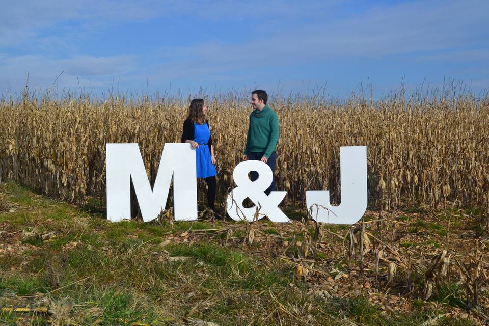 Letras con novios