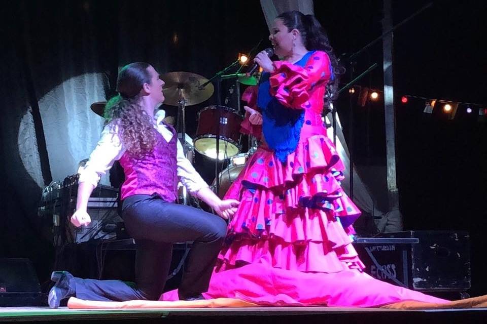 Actuación flamenca