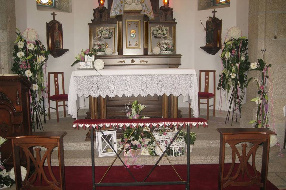 Decoración de altar