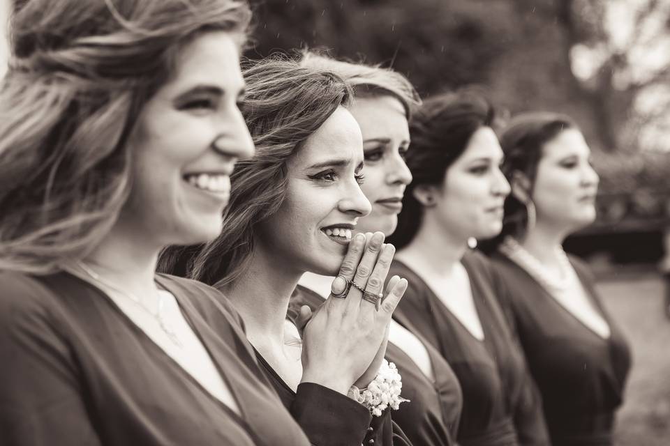 Preparativos de la novia