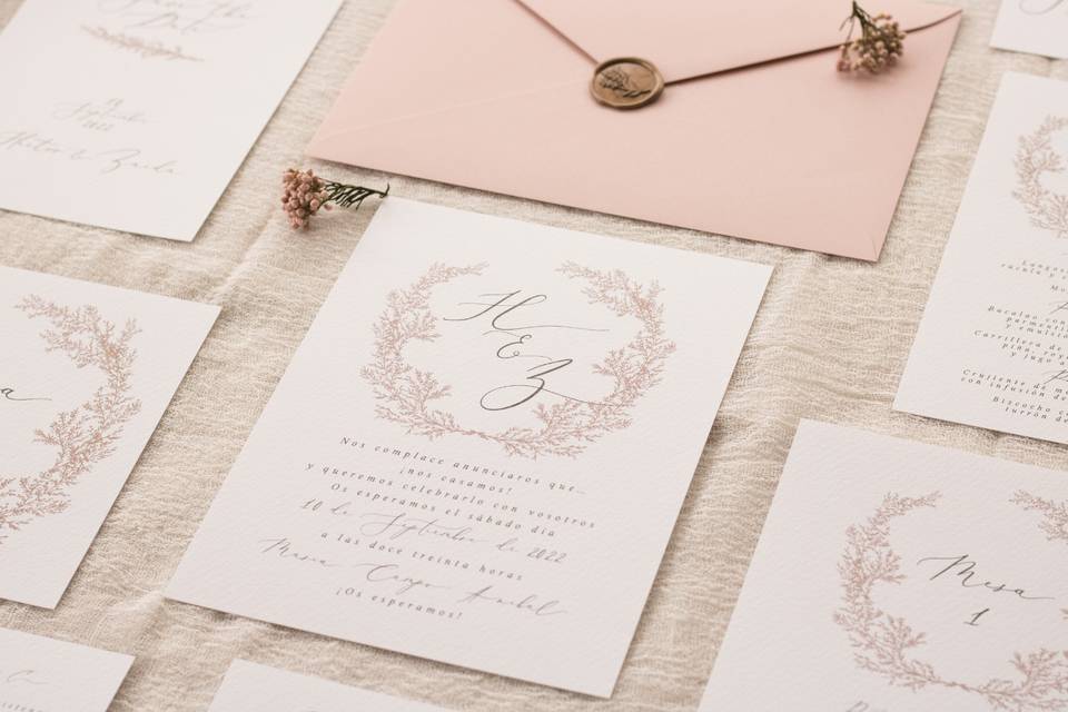 Papelería de boda 'Mónaco'