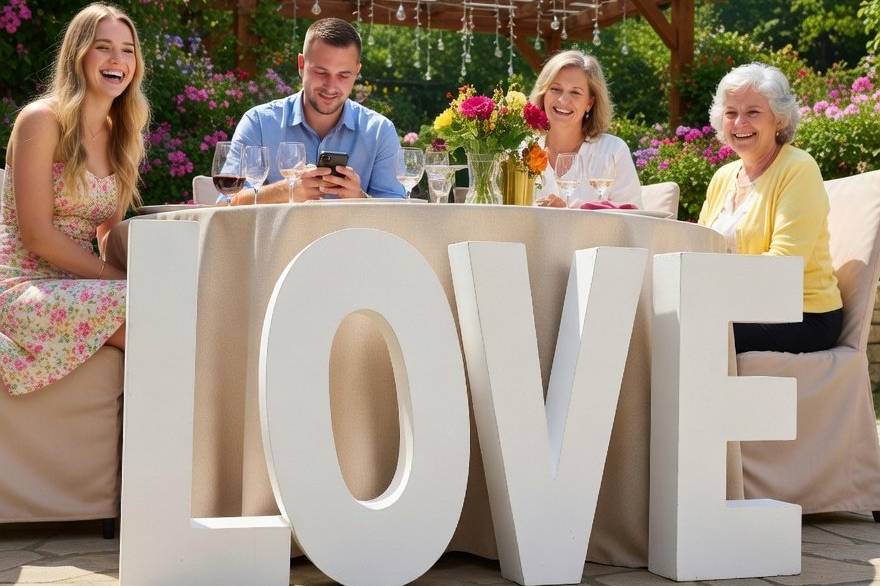 LOVE grande para decorar