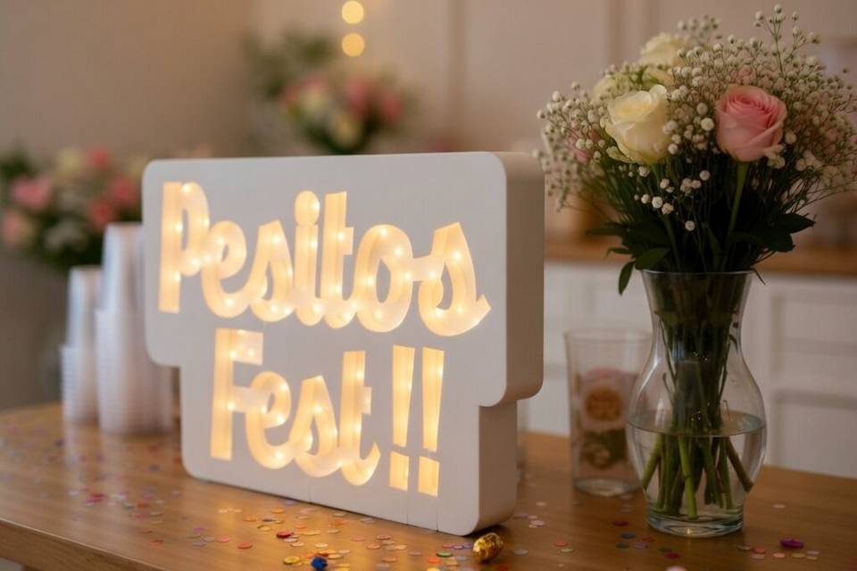 Letreros iluminados