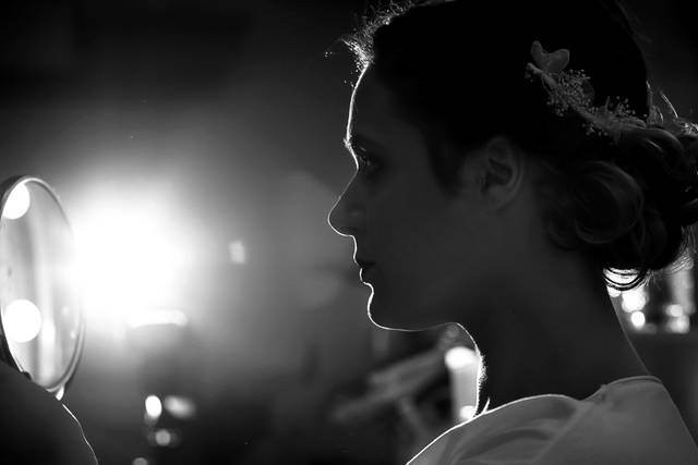 Preparativos de la novia