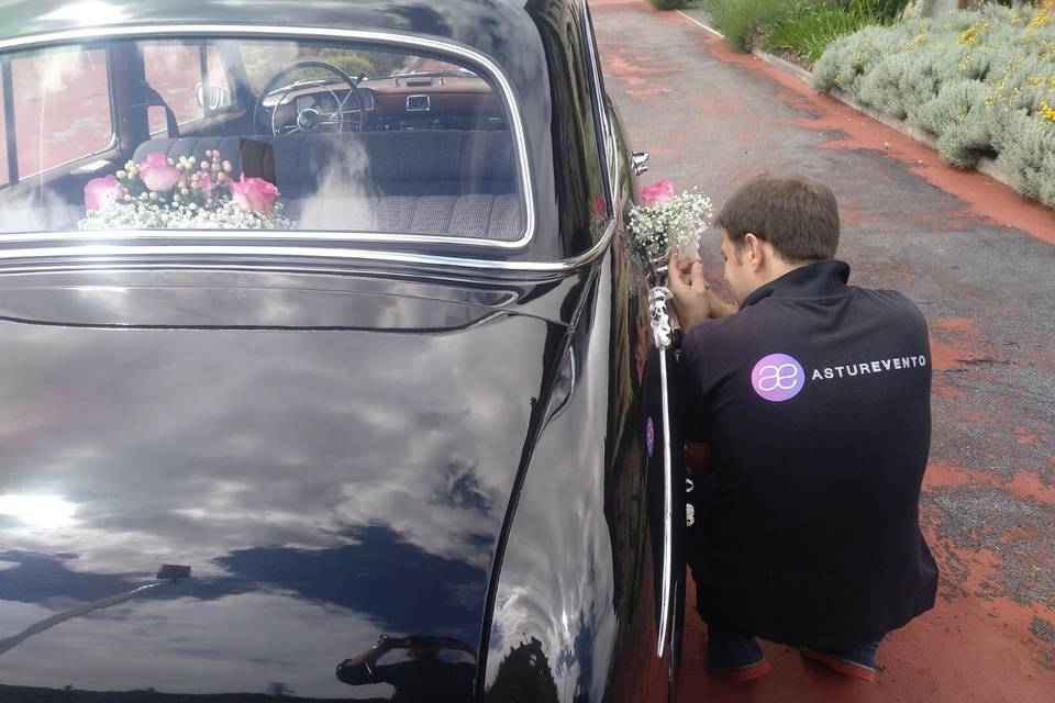 Salon de boda decorado