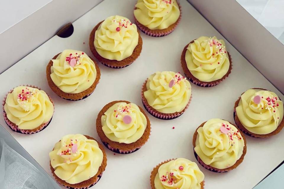 Caja de cupcakes