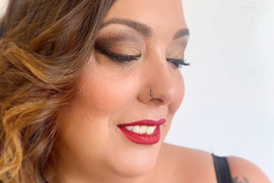 Maquillaje atrevido