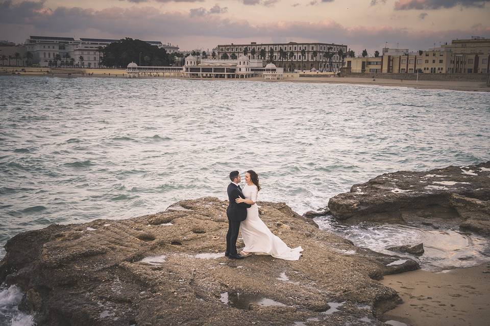 Postboda en Cádiz