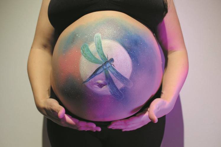Belly painting embarazadas