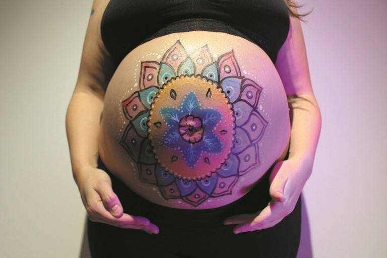 Belly painting embarazadas