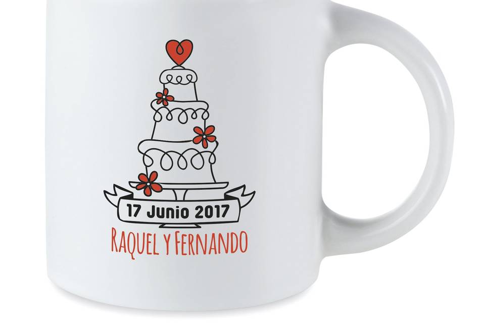 Tazas para bodas