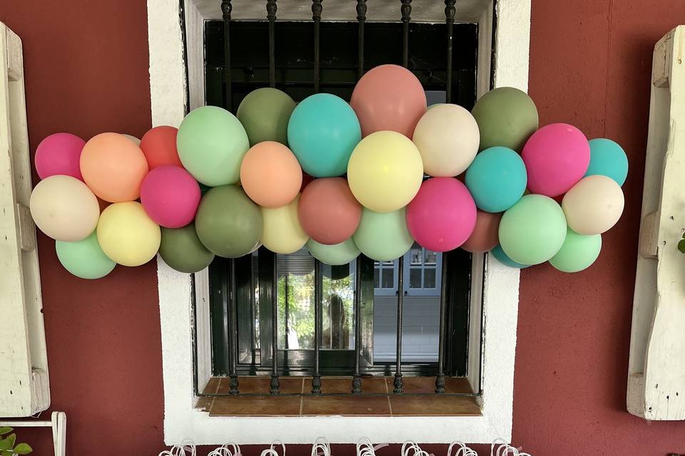 Decoración con Globos