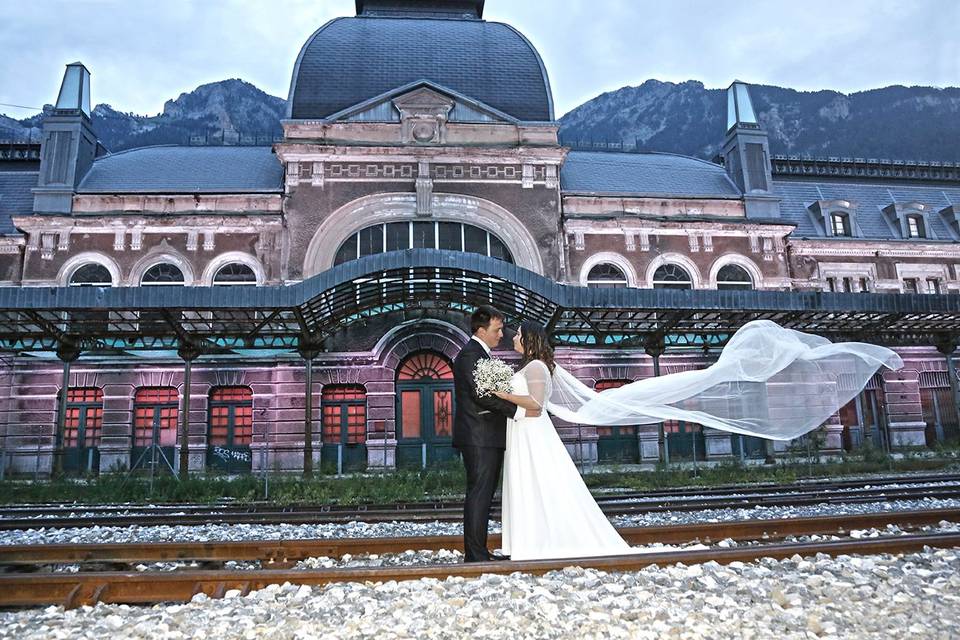 Postboda en canfranc