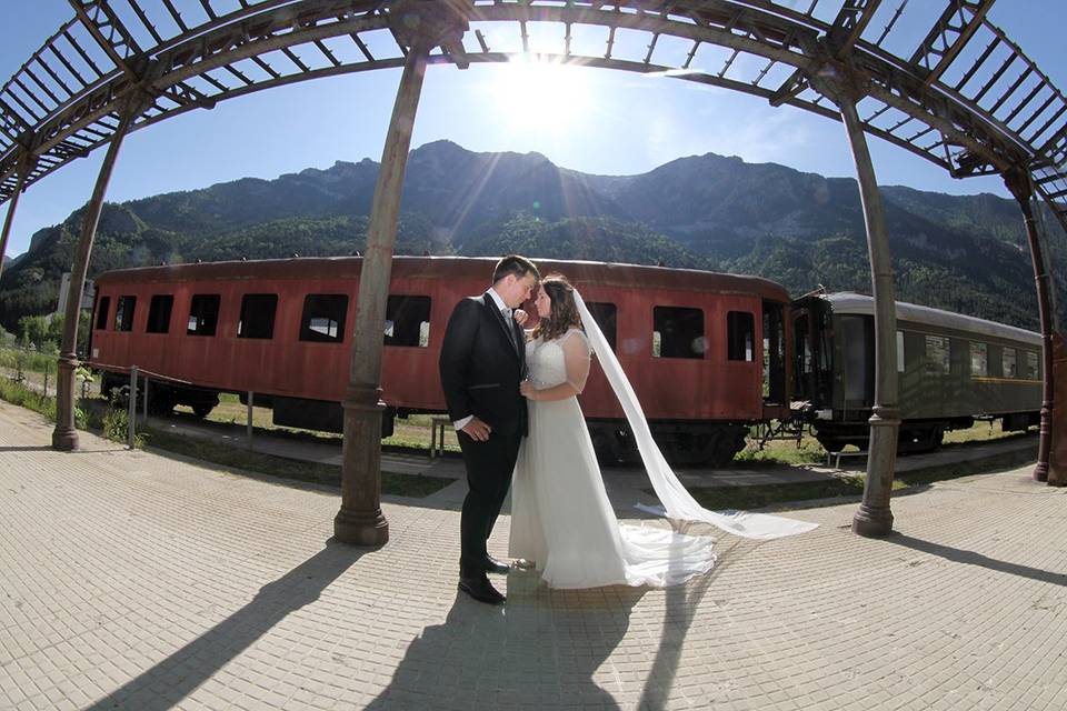 Postboda en canfranc