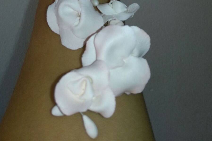 Flores porcelana