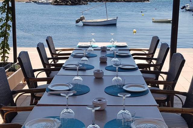 Mesa preparada