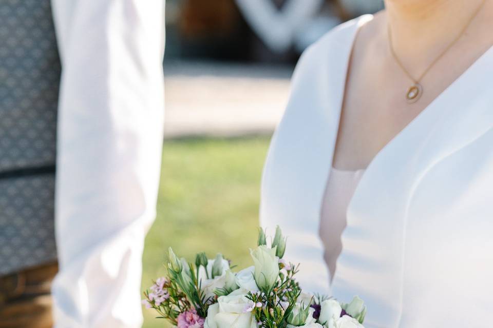 Blumenschmuck bei Zeremonien