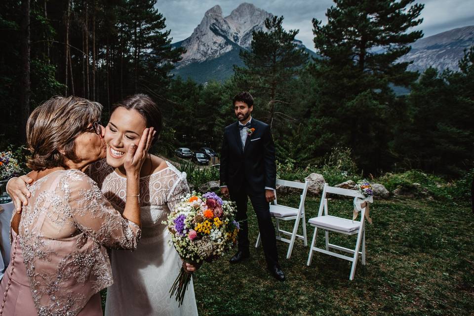 Preparativos de la novia