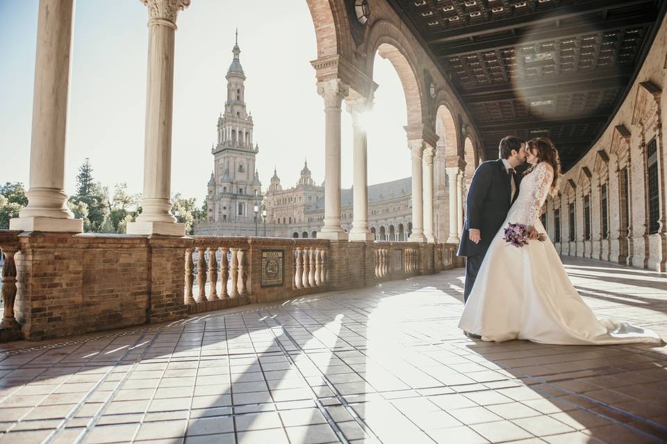 Postboda en Sevilla