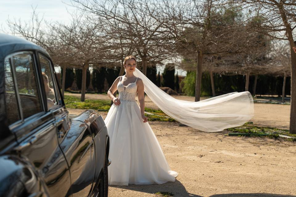 La novia, protagonista del día