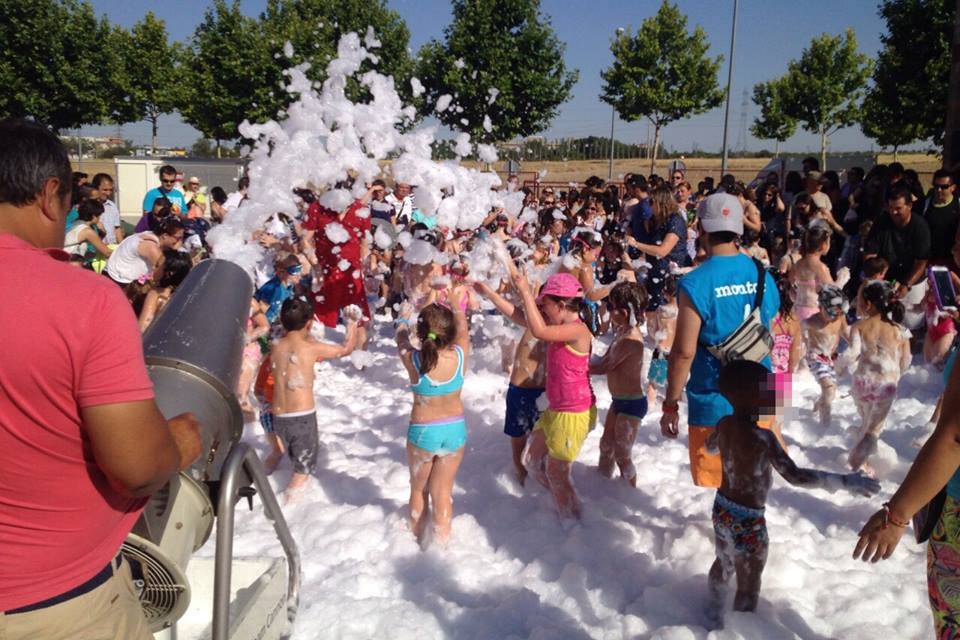 Cañón de espuma