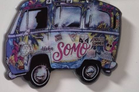 IMÁN RECUERDO DE SOMO