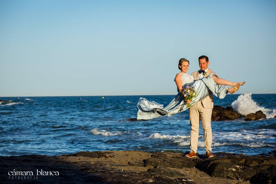 Boda en la playa