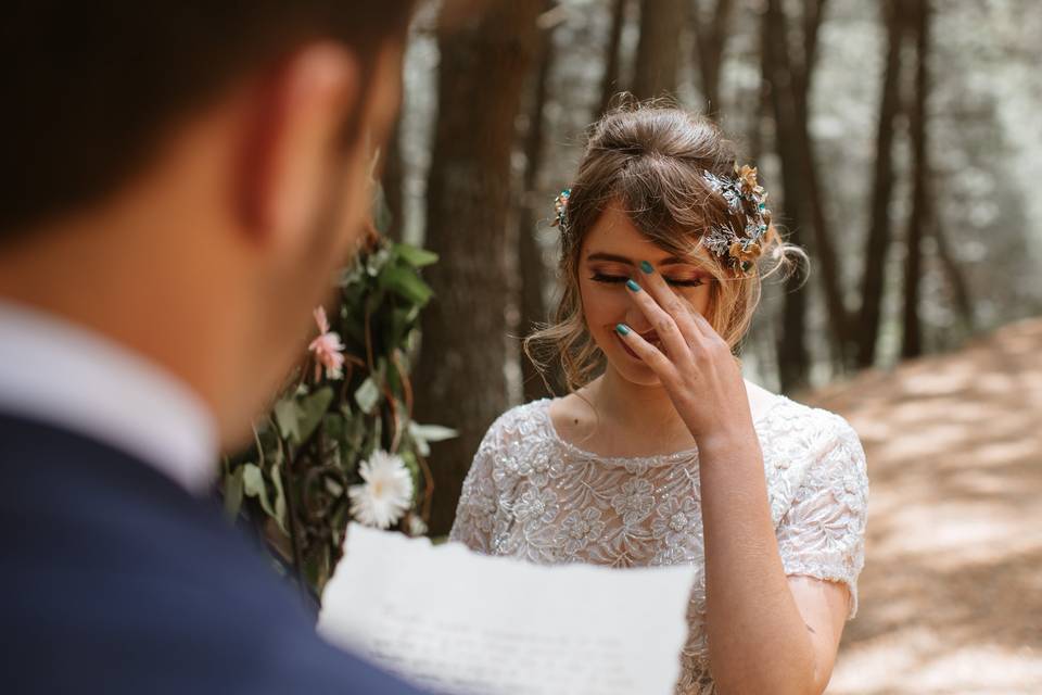 Rubí y Fran, ceremonia