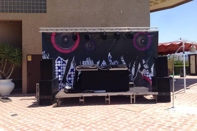 Montaje escenario
