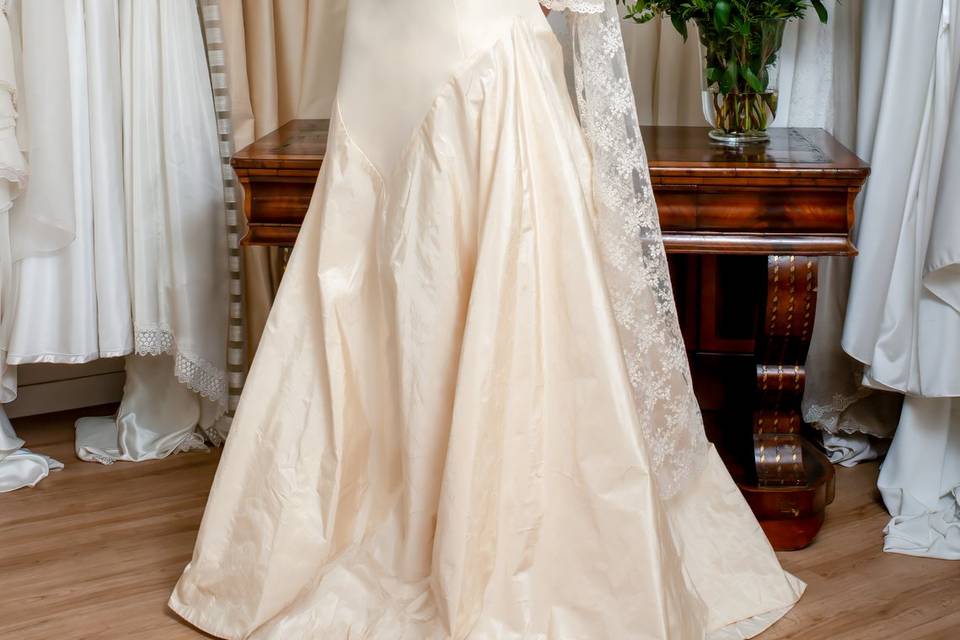 Vestido bordado