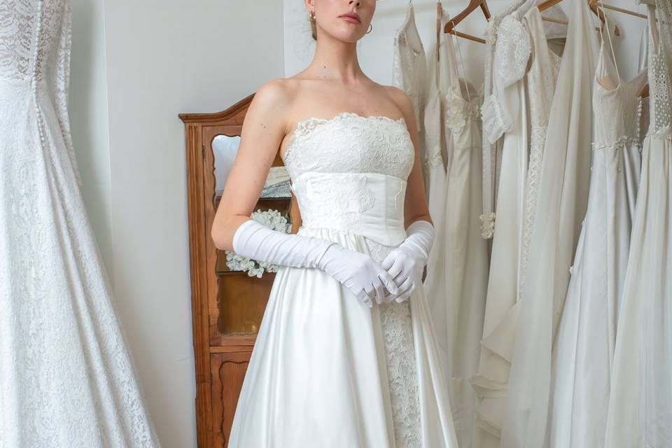 Vestido corte sirena