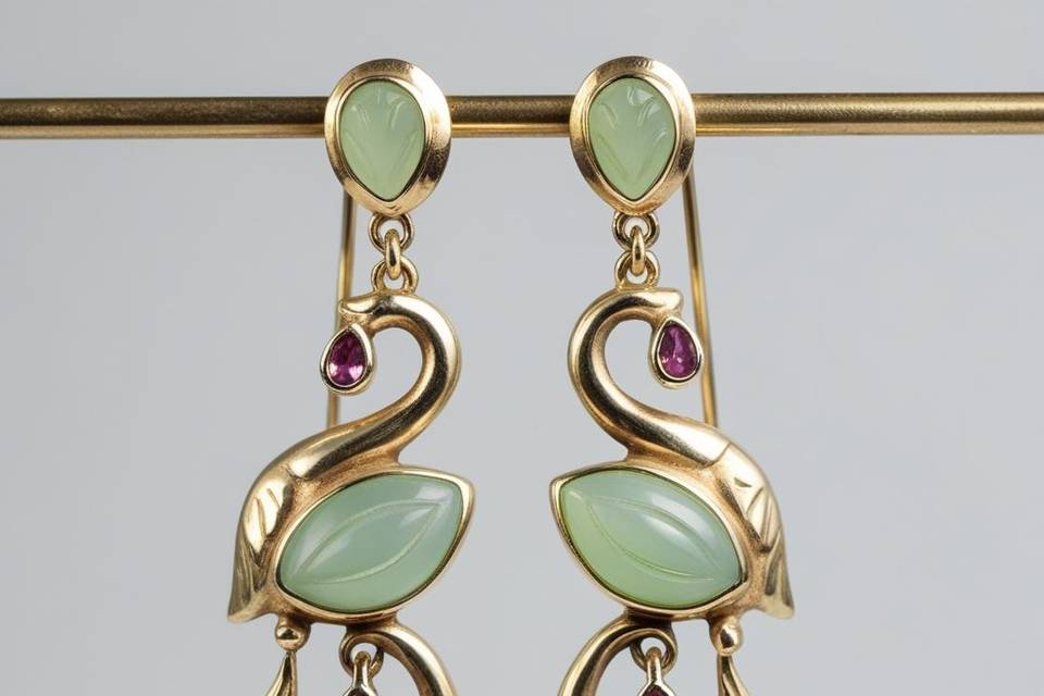 Pendientes jade