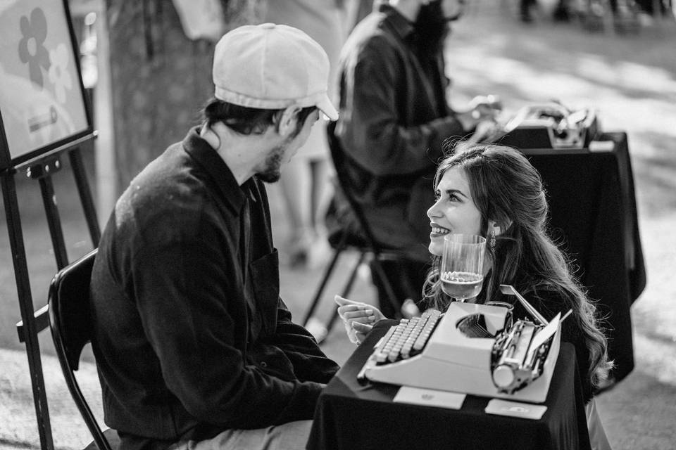 Una mirada en un poema.