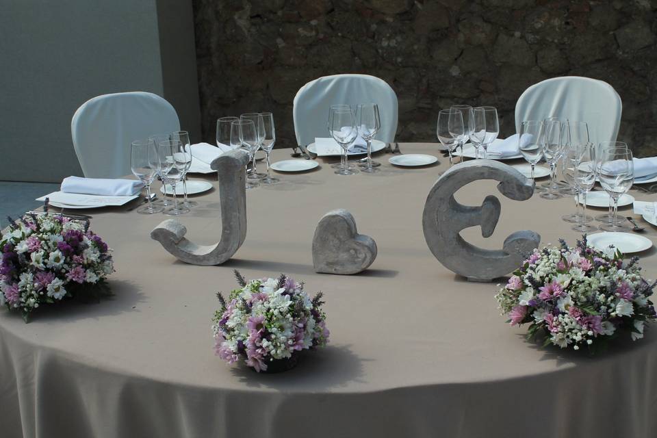 Decorado y letras