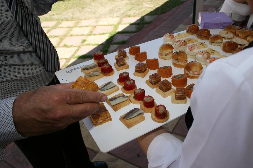 Canapés variados