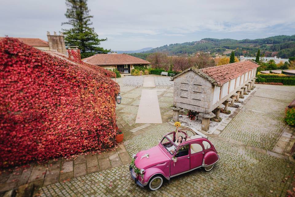 Boda en pazo Señorans